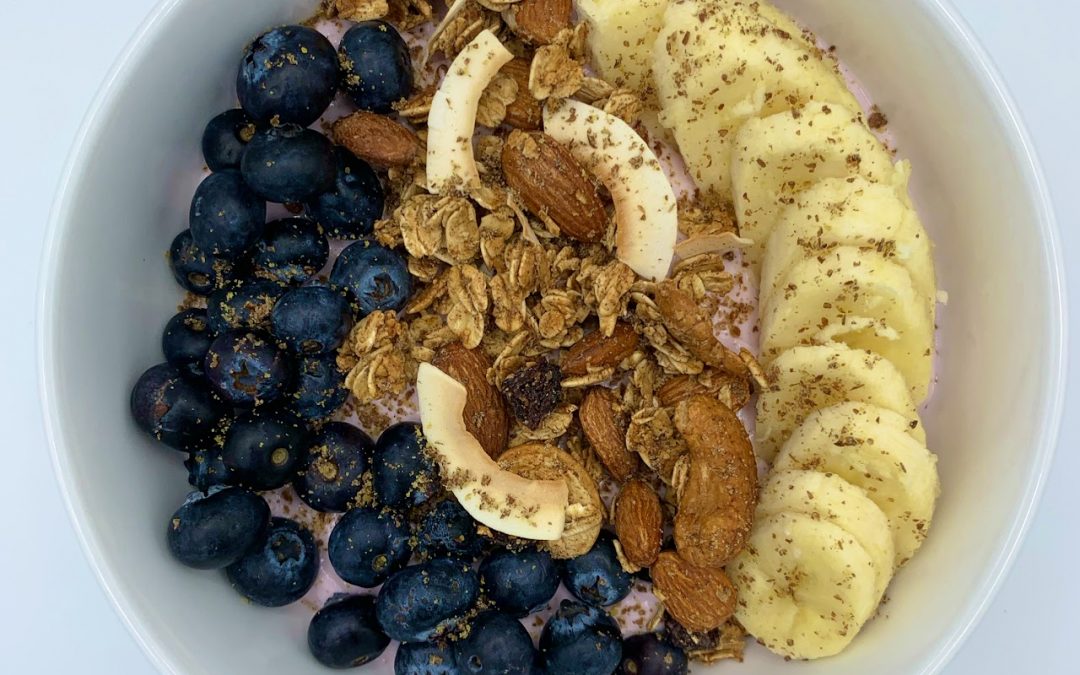 Blueberry Banana Yogurt Bowl