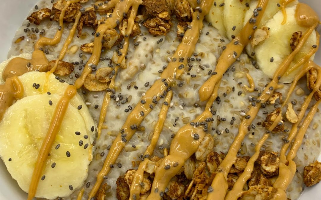 Peanut Butter and Banana Oatmeal