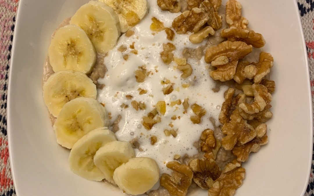 Banana Bread Overnight Oats