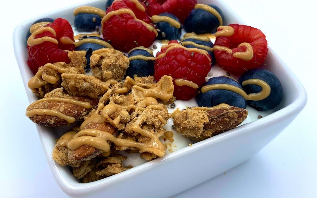 Blue Raspberry Yogurt Bowl