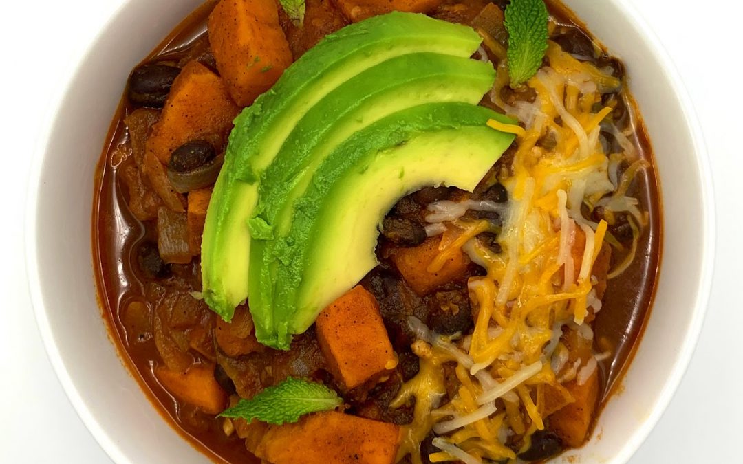 Sweet Potato Black Bean Chili