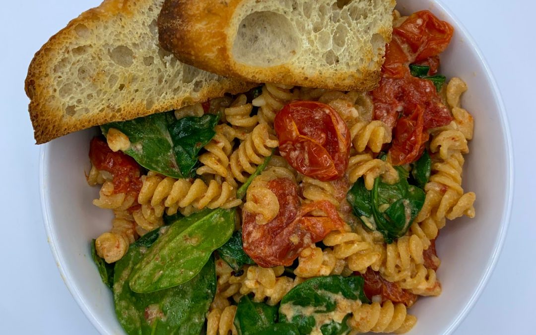 Baked Goat cheese Pasta (Viral TikTok Pasta Recipe)
