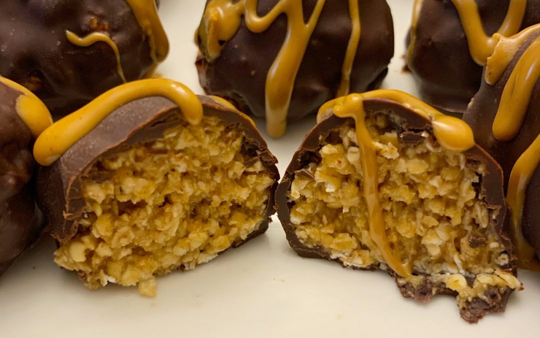 Chocolate Covered Peanut Butter Truffles