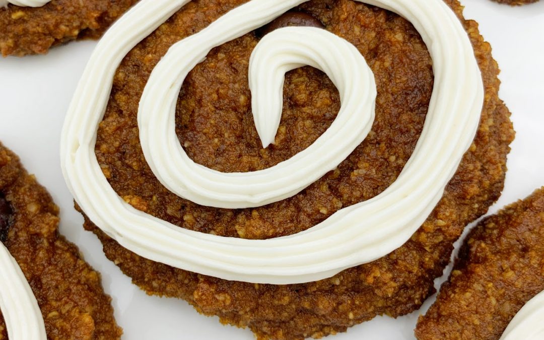 Iced Pumpkin Cookies