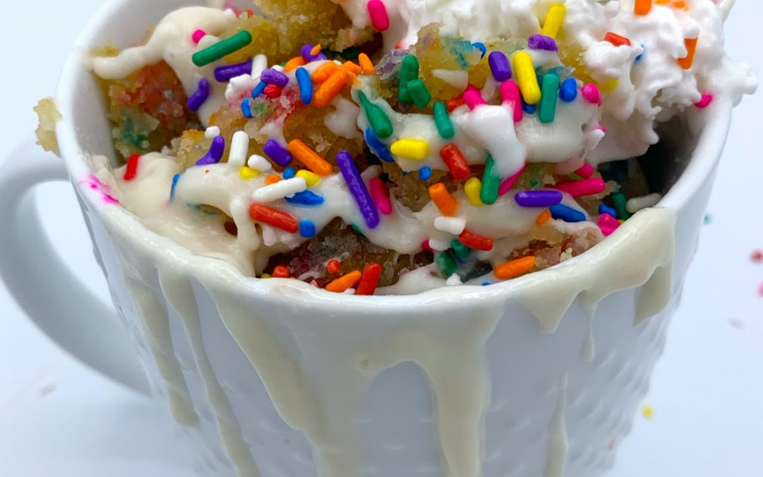 Birthday Cake Mug Cake