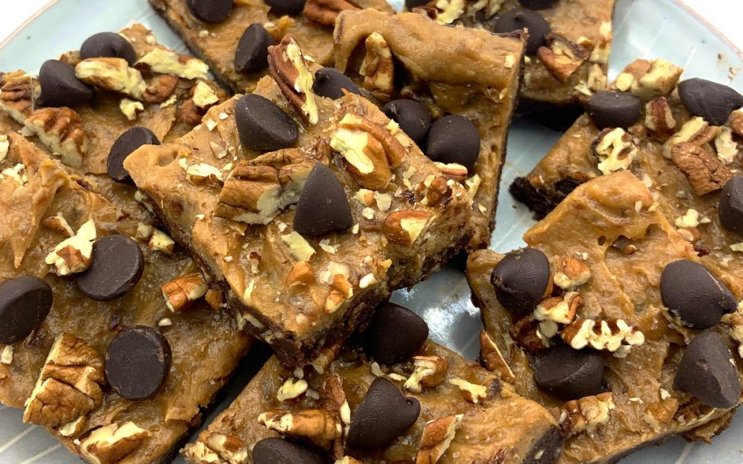 No Bake Turtle Bars